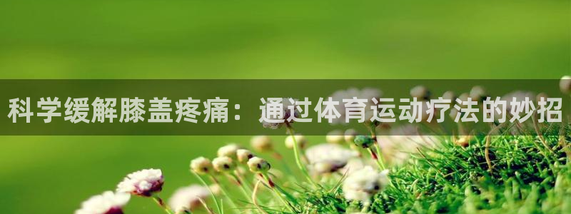 杏耀平台怎么注册：科学缓解膝盖疼痛：通过体育运动疗法的妙招