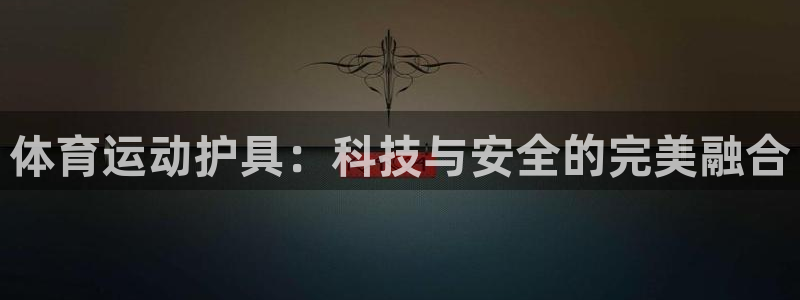 杏耀3代理：体育运动护具：科技与安全的完美融合